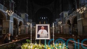 ‘I feel an orphan since the Pope’s death’ – Catholics at Westminster Cathedral