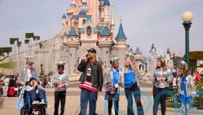 ‘Heartwarming’ Sam Ryder sings with critically ill children at Disneyland Paris