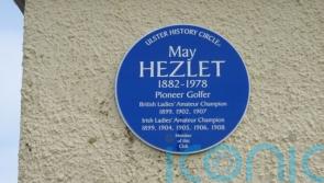 Plaque unveiled for 1890s champion teen golfer at Royal Portrush