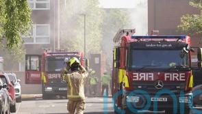 Residents woke up to loud bangs and smoke from substation fire