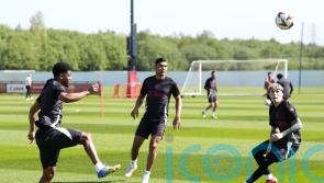 Amad Diallo and Matthijs de Ligt train as Man United prepare to travel to Bilbao