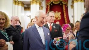King and Queen host reception for cancer support charities at Buckingham Palace