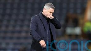 Tony Docherty ‘hugely frustrated’ by officials as Dundee go down to Motherwell