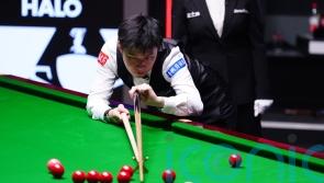 Zhao Xintong leads Mark Williams 11-6 after day one of World Championship final