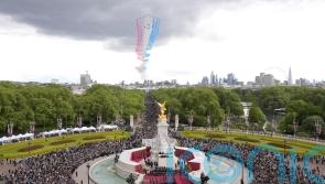 In Pictures: VE Day greeted with pride and pageantry 80 years on
