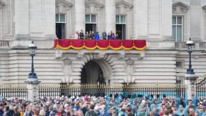 Royal family leads VE Day commemorations from Buckingham Palace balcony