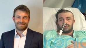 ‘No warning signs’ – Healthy man who had ‘spontaneous’ brain haemorrhage learning to walk and talk again after coma