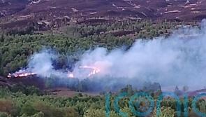 Wildfire warning issued after BBQ causes blaze the size of ‘two rugby pitches’