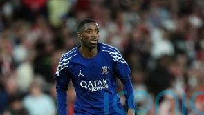 Ousmane Dembele passed fit for PSG’s semi-final second leg with Arsenal