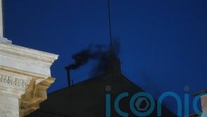 Black smoke confirms no pope elected in first conclave voting round