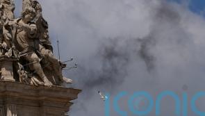 More black smoke from Sistine Chapel signals wait for new pope goes on