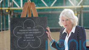 Camilla unveils foundation stone for new Westminster Abbey building