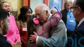 Teenager Florence surprises Charles with ‘awesome’ hug