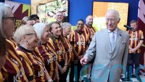 I’m on ‘better side’ of my cancer journey, says Charles during Bradford visit