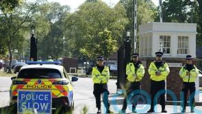 Tributes left at ex-RAF base where fire killed firefighters and member of public