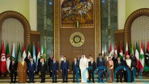 Arab leaders promise to work on Gaza reconstruction and press for ceasefire