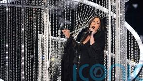 Eurovision crew member hit with paint as pair try to disrupt Israel performance