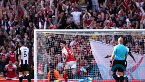 Declan Rice’s stunning strike secures Arsenal’s Champions League place