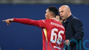 Arne Slot asks fans to support Trent Alexander-Arnold at trophy presentation