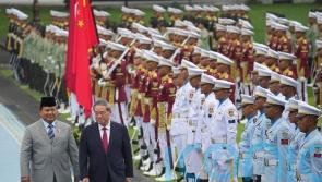 Chinese and Indonesian leaders meet to discuss expanding trade