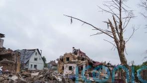 Russia seizes Ukrainian border villages as massive bombing campaign slows