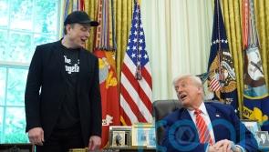 Trump gives Elon Musk an Oval Office send-off