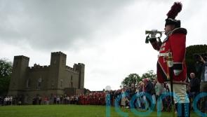 Hillsborough ‘Castlemen’ parade at full strength for first time since 1890