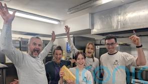 Food charity benefits from Gloucestershire cheese rolling race winner’s prize