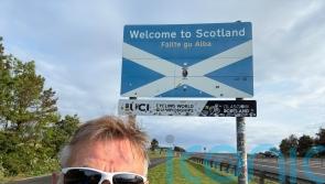 Retired banker reaches Scotland after running 50 marathons along the coast