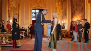 Shameless star made OBE says Prince of Wales joked about her playing Elizabeth I