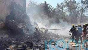 Gatwick-bound plane carrying 53 British nationals crashes in India