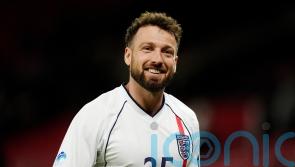 Sam Thompson joins final minutes of Soccer Aid charity match as England player