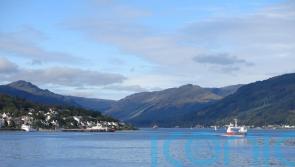 Search for person overboard from ferry suspended