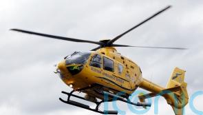 Air ambulance called following motorbike and campervan crash near Stranraer