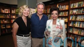 Actress and author Joan Collins joins Michael Brandon for memoir release