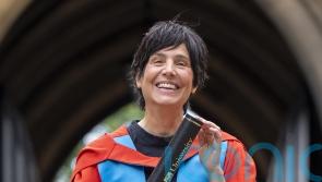 Texas star Spiteri recalls early days in music as she collects honorary degree