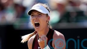 Katie Boulter survives Sonay Kartal scare to keep Nottingham Open hopes alive