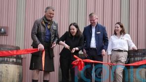 Forbes hails ‘significant moment’ as she opens Ardgowan Distillery