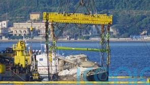 Mike Lynch’s superyacht seen on the surface for the first time since it sank