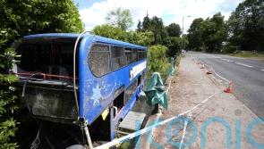 Five taken to hospital after bus crashes into river in ‘scene like movie Speed’