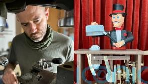Dad who quit floor-laying job now earns thousands building mechanical props for films such as How To Train Your Dragon