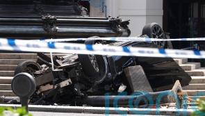 Two injured after car crashes near Piccadilly Circus roundabout