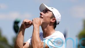British qualifier Oliver Tarvet races to victory on Wimbledon debut