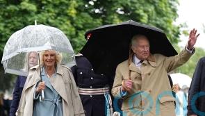 King and Queen brave summer downpour to honour Kirkcaldy’s war dead