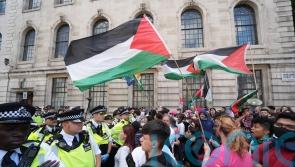 Four arrests outside Parliament as Palestine Action protests against its ban