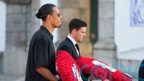 Liverpool squad bid emotional farewell to Diogo Jota at team-mate’s funeral