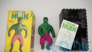 Rare Hulk stretch toy to go under the hammer this month
