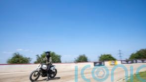 Riding motorcycle flat-track for the first time: How hard can it be?