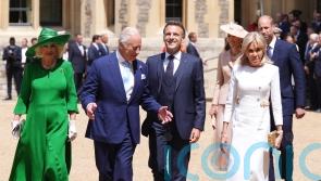 King and Queen roll out red carpet for the Macrons during French state visit