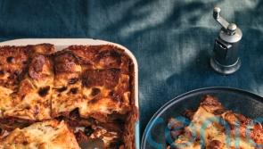Yasmin Khan’s halloumi lasagne